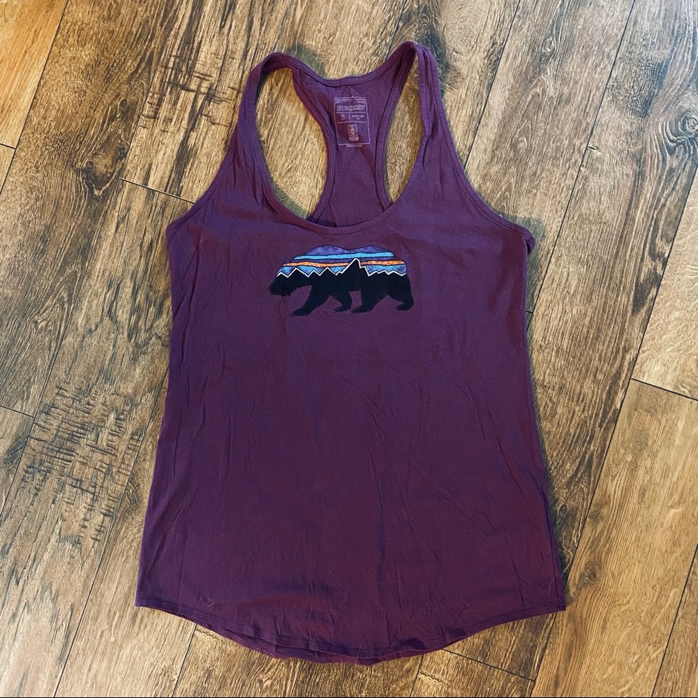 Women’s Patagonia Fitz Roy Bear Racerback Tank